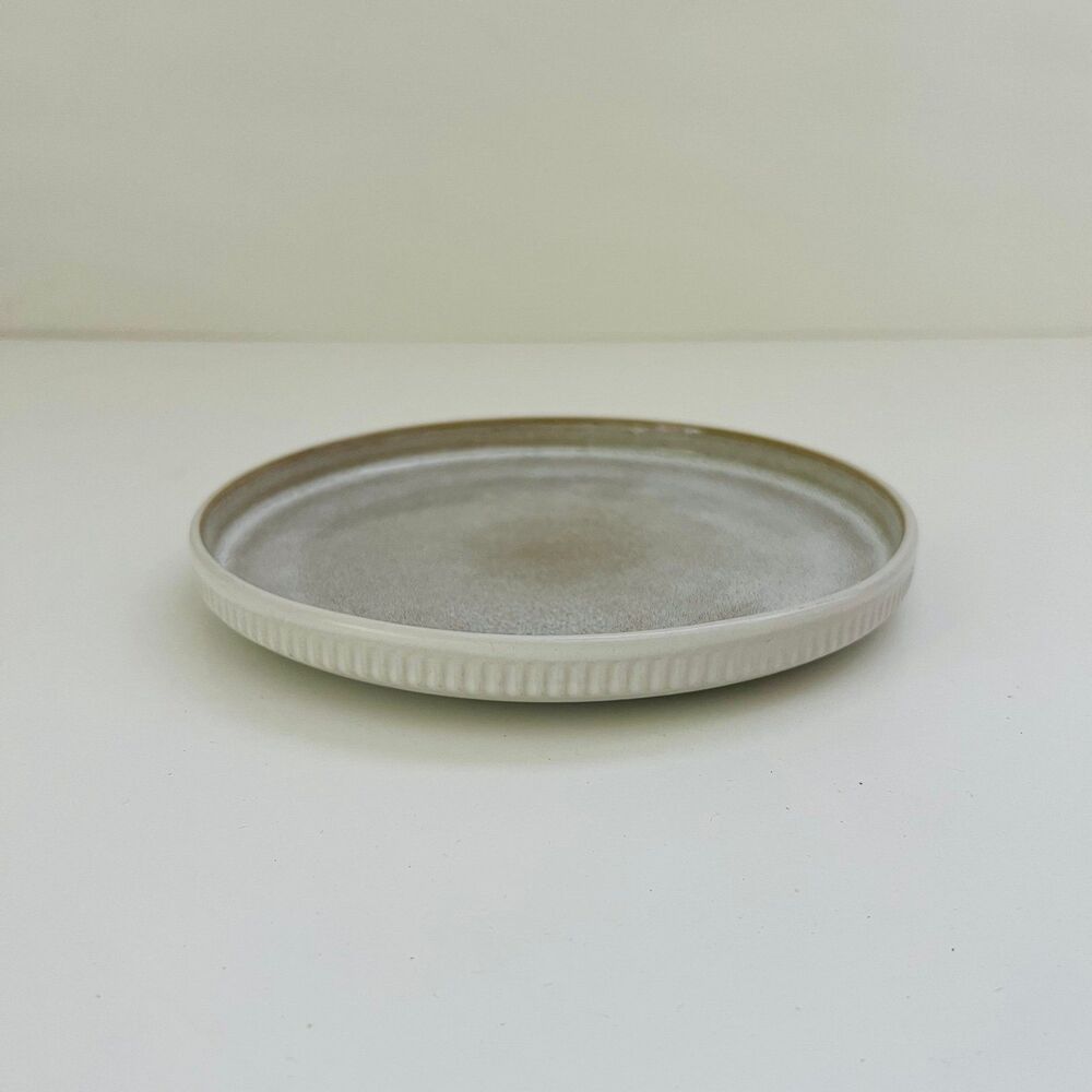SANGO Anderson Reactive Cream Stoneware Salad Plate